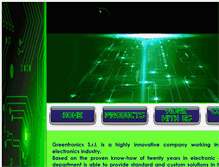 Tablet Screenshot of greentronics.it