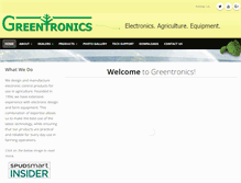 Tablet Screenshot of greentronics.com